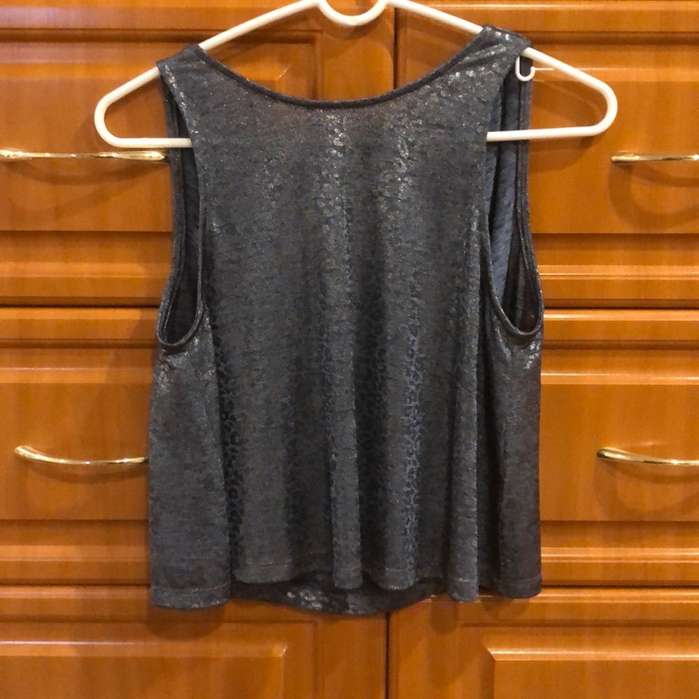 Flowy mesh blouse